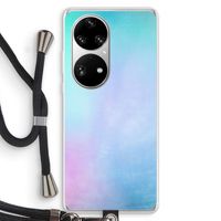 mist pastel: Huawei P50 Pro Transparant Hoesje met koord