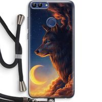 Night Guardian: Huawei P Smart (2018) Transparant Hoesje met koord