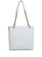 CHANEL Pre-Owned sac cabas Petite Shopping (2003) - Blanc