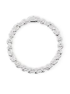 Le Gramme bracelet serti de perles à fini poli - Argent