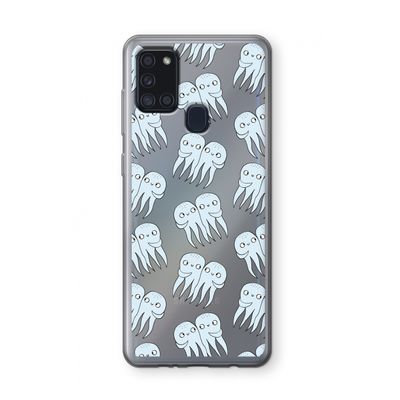 Octopussen: Samsung Galaxy A21s Transparant Hoesje