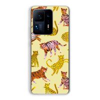 Cute Tigers and Leopards: Xiaomi Mi Mix 4 Transparant Hoesje