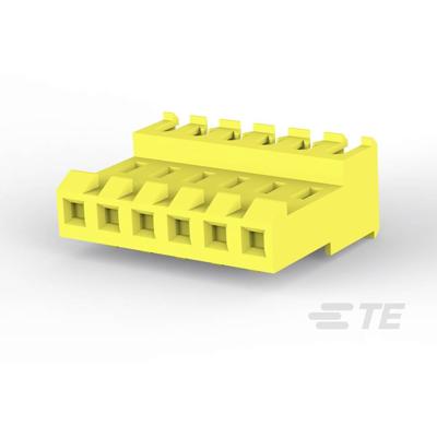 TE Connectivity 3-640600-6 Female behuizing (kabel) Inhoud: 1 stuk(s) Bulk