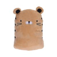 Deurstopper - tijger - 15 x 9 x 20 cm - polyester - dieren thema deurstoppers - thumbnail