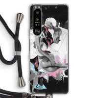Camouflage de sommeil: Sony Xperia 1 III Transparant Hoesje met koord
