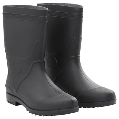 VidaXL Regenlaarzen maat 45 pvc zwart