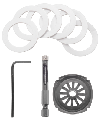 Connex Diamantboor Tegels 6Mm Set Wit - COX970926