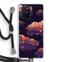 Patroon Wolken: Samsung Galaxy Note 10 Lite Transparant Hoesje met koord