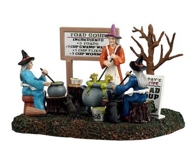 Halloweenminiatuur The Cooking Coven 11x12x10 cm - Lemax