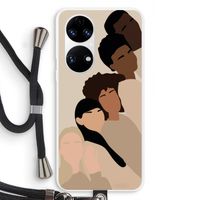 Sweet creatures: Huawei P50 Transparant Hoesje met koord