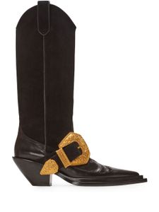 Balmain bottes Dan d'inspiration western - Noir