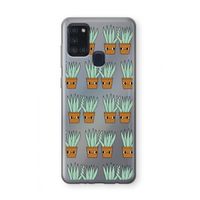 Sansevieria: Samsung Galaxy A21s Transparant Hoesje Sansevieria: Samsung Galaxy A21s Transparant Hoesje