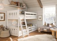 Stapelbed met Ladder Kas - 2-persoons Stapelbed met Ladder Kas - 2-persoons