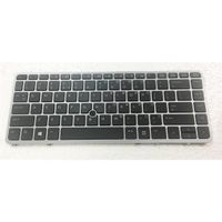 Notebook keyboard for HP EliteBook 840 G1 G2 850 G1 G2 with pointstick frame backlit silver
