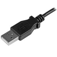 StarTech.com 1 m Micro-USB oplaad en sync kabel M/M Micro-USB haaks naar links 30/24AWG - thumbnail