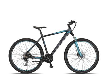 Umit Mirage MTB 27.5 Inch 50 cm Unisex 21V Hydraulische schijfrem Zwart/Turquoise