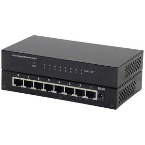 ROLINE Secomp 21.14.3521 Gigabit Ethernet (10/100/1000) Zwart