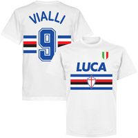 Viallia 9 Retro Away Team T-Shirt