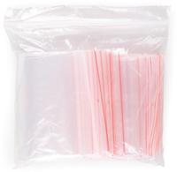 OFFICE products gripsealzakje, transparant, pak van 100 stuks, 100 x 150 mm