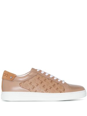Jimmy Choo baskets Rome à logo - Tons neutres