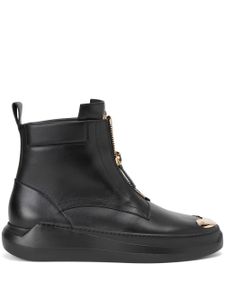 Giuseppe Zanotti bottines Denoel à fermeture zippée - Noir