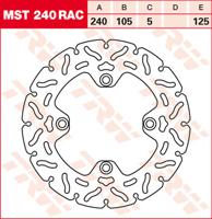 TRW Remschijf, remschijven voor de moto, MST240RAC