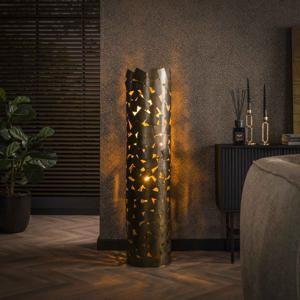 LifestyleFurn Vloerlamp Journey 135cm - Brons Antiek