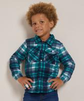 fleece overshirt met knopen fleece overshirt met knopen
