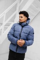 Malelions Donn Puffer Winterjas Heren Blauw - Maat XS - Kleur: Blauw | Soccerfanshop