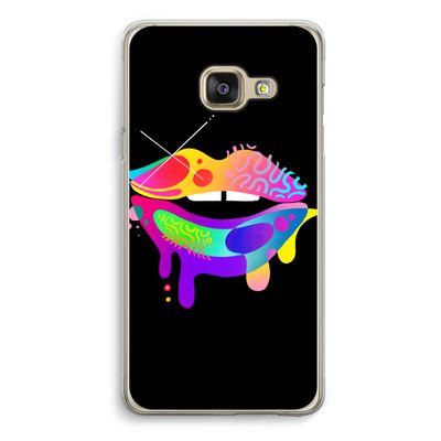 Lip Palette: Samsung A3 (2017) Transparant Hoesje