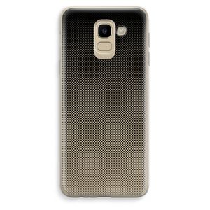 Musketon Halftone: Samsung Galaxy J6 (2018) Transparant Hoesje