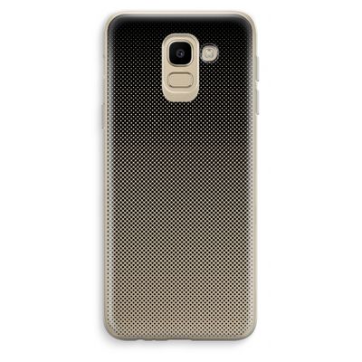 Musketon Halftone: Samsung Galaxy J6 (2018) Transparant Hoesje