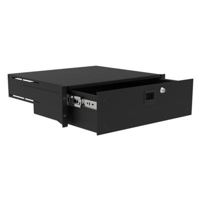 Penn Elcom R2295-3UK lichtgewicht racklade met slot 3 HE 385mm