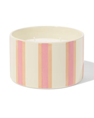 HEMA Geurkaars ⌀11x7cm Keramiek Tompouce (roze)