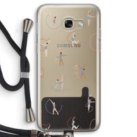 Dancing #3: Samsung Galaxy A5 (2017) Transparant Hoesje met koord
