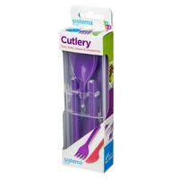 Sistema TO GO - 5-delige Cutlery Bestekset - Paars