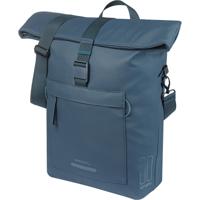 Basil schoudertas brooklyn mik hooks 17l marineblauw
