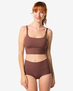 HEMA Dames Tailleslip Ultimate Comfort Donkerbruin (donkerbruin)