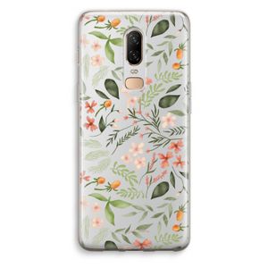 Sweet little flowers: OnePlus 6 Transparant Hoesje