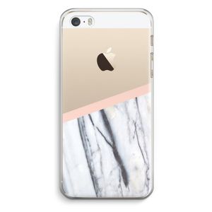 A touch of peach: iPhone 5 / 5S / SE Transparant Hoesje
