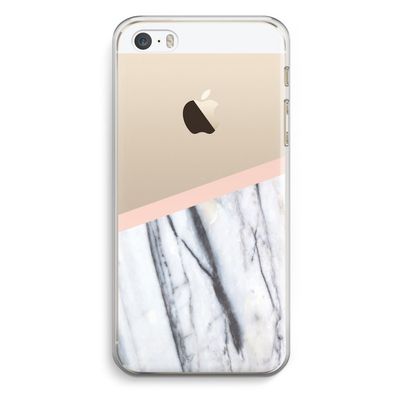 A touch of peach: iPhone 5 / 5S / SE Transparant Hoesje