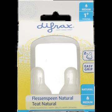 Difrax Flessenspeen Kers Medium 3+ m bij Jumbo