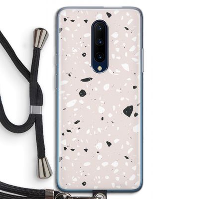 Terrazzo N°20: OnePlus 7 Pro Transparant Hoesje met koord