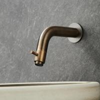 Fonteinkraan SaniClear Antique | Inbouw | Koudwater kraan | Excl.Inbouwdeel | Rond | Verouderd messing