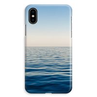 Water horizon: iPhone XS Max Volledig Geprint Hoesje