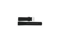Horlogeband Skagen SKW2836 Leder Zwart 16mm