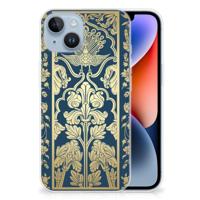 Apple iPhone 14 | TPU Case | Beige Flowers