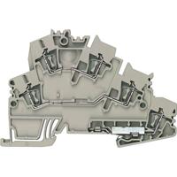 Weidmüller 1805940000 Klem 2-etages Spanveer Donkerbeige 50 stuk(s) Weidmüller 1805940000 Klem 2-etages Spanveer Donkerbeige 50 stuk(s)