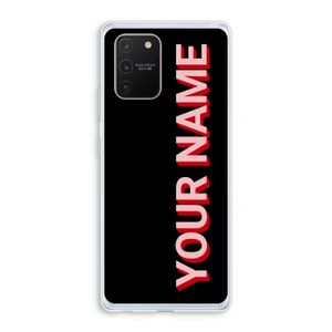 Namecase: Samsung Galaxy S10 Lite Transparant Hoesje
