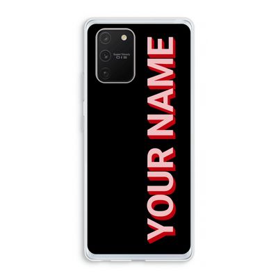 Namecase: Samsung Galaxy S10 Lite Transparant Hoesje
